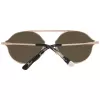 WEB EYEWEAR WE0198-5734G unisex-aurinkolasit - musta asetaattikehys, harmaaksi sävytetyt linssit, 57 mm