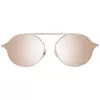 WEB EYEWEAR WE0198-5734G unisex-aurinkolasit - musta asetaattikehys, harmaaksi sävytetyt linssit, 57 mm