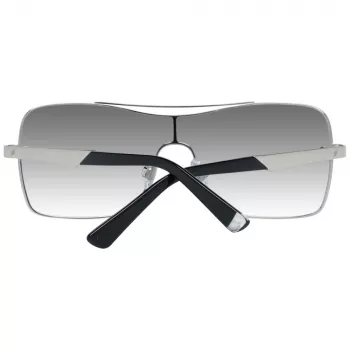 WEB EYEWEAR WE0202-16C unisex-aurinkolasit, kiiltävänmusta kehys, harmaat linssit, 54 mm