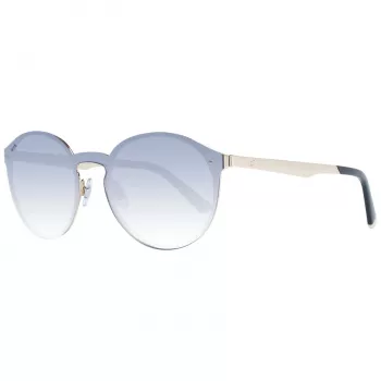 WEB EYEWEAR WE0203-0028X unisex-aurinkolasit shield/geometrinen täysreunus musta harmaa 135 mm
