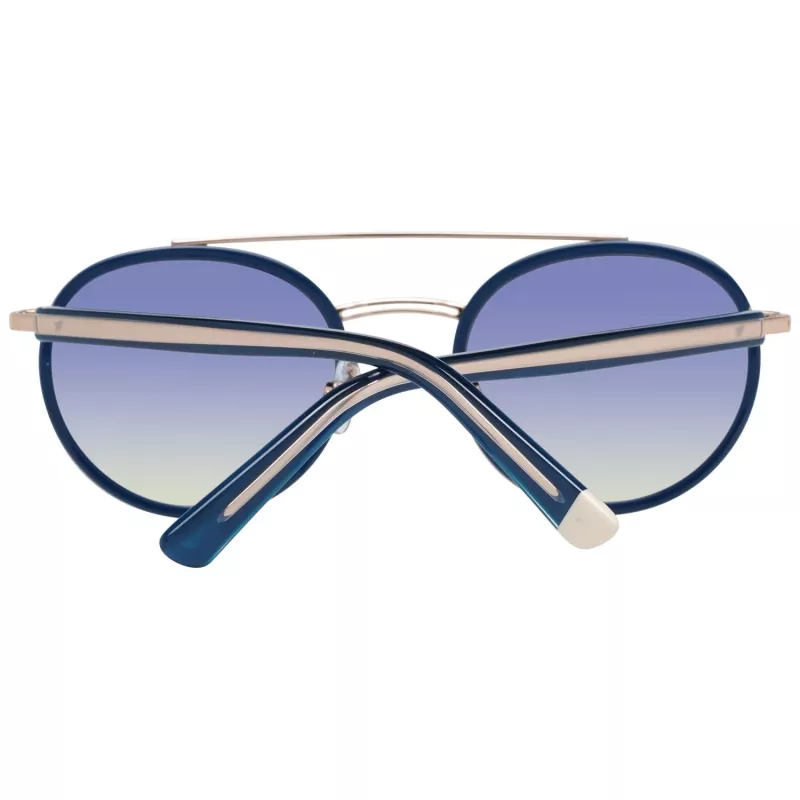 WEB EYEWEAR WE0225-5290W unisex aurinkolasit, musta kehys, harmaat linssit, 52/22/145 mm