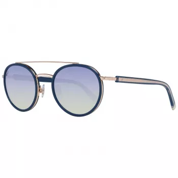 WEB EYEWEAR WE0225-5290W unisex aurinkolasit, musta kehys, harmaat linssit, 52/22/145 mm