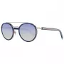 WEB EYEWEAR WE0225-5290W unisex aurinkolasit, musta kehys, harmaat linssit, 52/22/145 mm