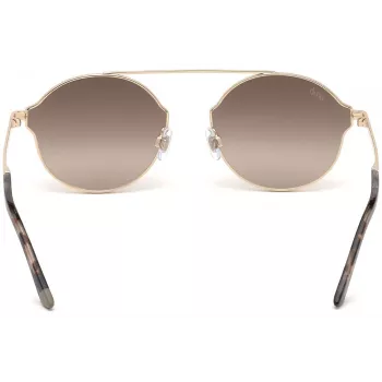 Web Eyewear WE0243-32G unisex-pilotti-aurinkolasit kultainen kehys ruskea liukuvärilinssi UV400 58mm