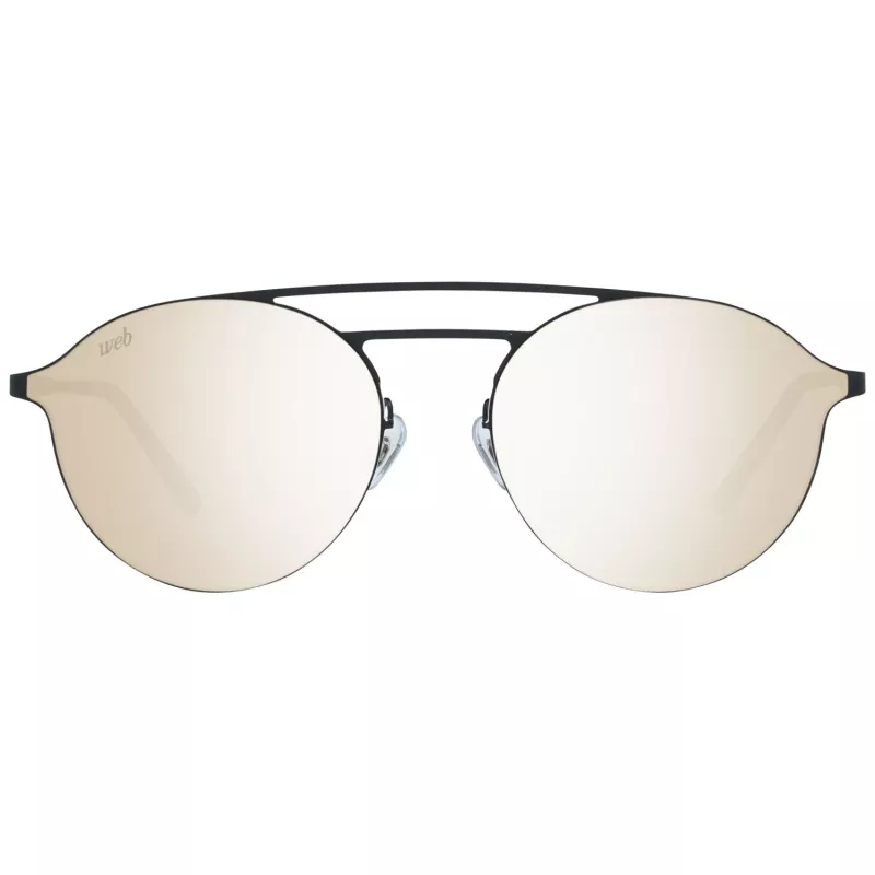 WEB EYEWEAR WE0249-5802G unisex-aurinkolasit musta kehys, harmaat linssit 58/18/145 mm