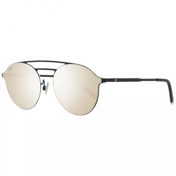 WEB EYEWEAR WE0249-5802G unisex-aurinkolasit musta kehys, harmaat linssit 58/18/145 mm