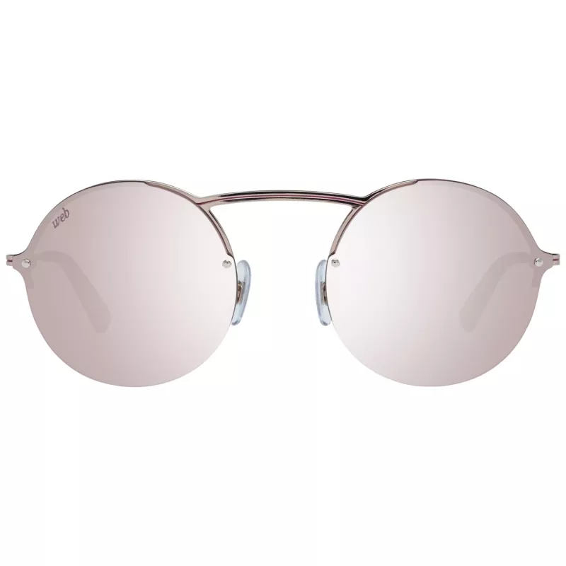 WEB EYEWEAR WE0260-5434U unisex-aurinkolasit Havana asetaattikehys vihreät polykarbonaattilinssit 54/21/145 mm