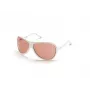WEB EYEWEAR naisten aurinkolasit WE0290-6521E havannanruskea ruskea liukuväri 65/12/115 mm