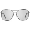WEB EYEWEAR Woman WE0285-5932B Havana asetaatti geometriset aurinkolasit harmaa liukuvärjätty linssi 59mm