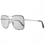 WEB EYEWEAR Woman WE0285-5932B Havana asetaatti geometriset aurinkolasit harmaa liukuvärjätty linssi 59mm