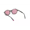 WEB EYEWEAR naisten Cat-Eye-aurinkolasit WE0266-5155Y Havana/ruskea Gradient 51mm