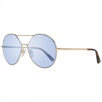 WEB EYEWEAR naisten Cat Eye aurinkolasit WE0286-5730V havanna ruskea liukuväri 57mm