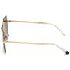 WEB EYEWEAR naisten aurinkolasit WE0201-28G Havana ruskea liukuväri