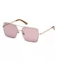 WEB EYEWEAR naisten aurinkolasit WE0210-28Y Havana ruskea asetaatti kulmikas kehys UV400