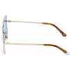 WEB EYEWEAR naisten aurinkolasit WE0210-32V havanna/ruskea neliömäinen asetaatti 57 mm