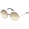 WEB EYEWEAR naisten aurinkolasit WE0211-28G kulta metallikehys ruskeat liukuvärilinssit 59 mm