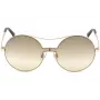 WEB EYEWEAR naisten aurinkolasit WE0211-28G kulta metallikehys ruskeat liukuvärilinssit 59 mm