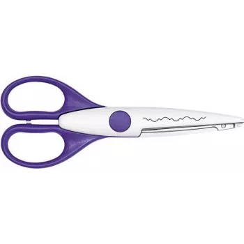 WEDO 77 1907 siksak-askartelusakset violetti