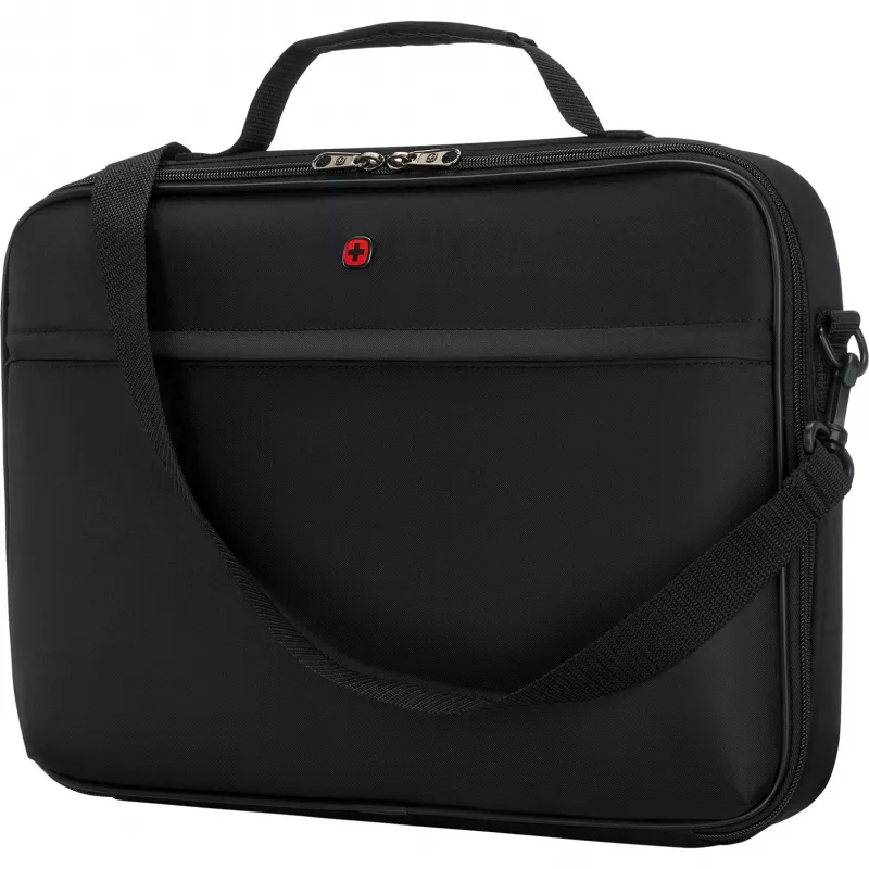 Wenger BQ 16 Laptop Brief Essential musta 16 tuuman kannettavan tietokoneen laukku