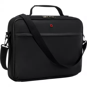 Wenger BQ 16 Laptop Brief Essential musta 16 tuuman kannettavan tietokoneen laukku