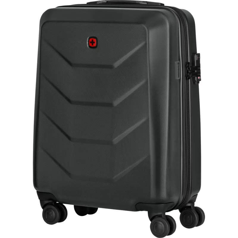 WENGER Prymo Carry-On kova matkalaukku, antrasiitti, 43L