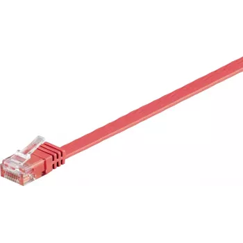 Wentronic 96418 Cat6 U/UTP RJ45 -verkkokaapeli, 3 m, punainen, 1 Gbps, 250 MHz, kupari, PVC-vaipalla