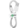 WENTRONIC Goobay 38665 USB 2.0 -kaapeli, USB-A uros - Micro-USB B uros, 0,5 m, valkoinen