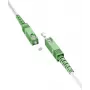 Wentronic Goobay 59597 SC/APC - SC/APC Single-Mode OS2 -kuituverkkokaapeli, 5 m, LSZH, valkoinen