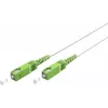 WENTRONIC Goobay 59599 OS2 Single-Mode kuitu-patch-kaapeli SC/APC - SC/APC, 15 m, LSZH, valkoinen
