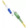 WENTRONIC Goobay 59651 OS2 yksimuotokuitu-patchkaapeli SC/APC LC/UPC, 5 m, keltainen, LSZH