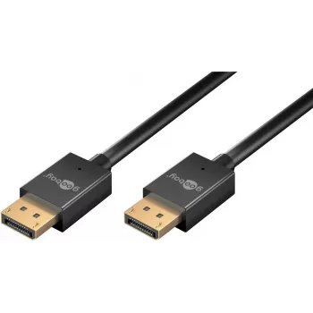 Wentronic Goobay 77442 DisplayPort-kaapeli 1 m musta
