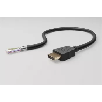 WENTRONIC Goobay High-Speed HDMI-jatkokaapeli Ethernetillä 1 m musta (61310)