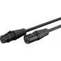 WENTRONIC Goobay XLR mikrofonikaapeli, 1 m, musta, uros naaras 80028