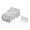 Wentronic RJ45-modulaariliitin suojattu 8P8C pyöreälle kaapelille, bulk
