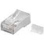 Wentronic RJ45-modulaariliitin suojattu 8P8C pyöreälle kaapelille, bulk