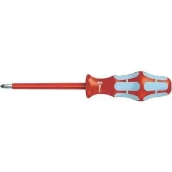 Wera 05022734001 Kraftform Plus Standard ruuvimeisselisarja, 7-osainen, taltta & ristipää, Lasertip, seinäteline