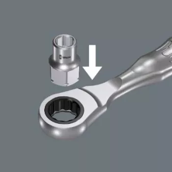 Wera 950 SPKL Hex-Plus L-avain kuulapäällä, 6 mm, kromi-vanadiiniteräs, BlackLaser-pinta 05003669001