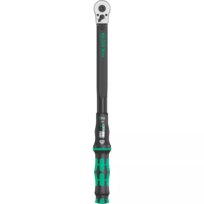 Wera Click-Torque C 3 Set 1 momenttiavainsarja, 1/2 inch vääntö, 40-200 Nm, 4-osainen