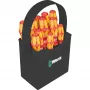 Wera Kraftform 2go 100 ruuvinväännin-bittisarja, 11-osainen, Phillips, Pozidriv, Torx, 25 mm bitit, Rapidaptor-bittipidikkeellä ja tekstiililaukulla 05004310001