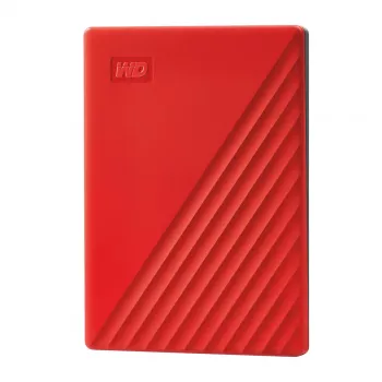 Western Digital My Passport 2TB kannettava ulkoinen kiintolevy USB 3.2 Gen 1 punainen (WDBYVG0020BRD)