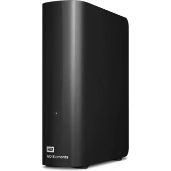 Western Digital WD Elements Desktop 16TB ulkoinen kiintolevy USB 3.0 - musta WDBWLG0160HBK