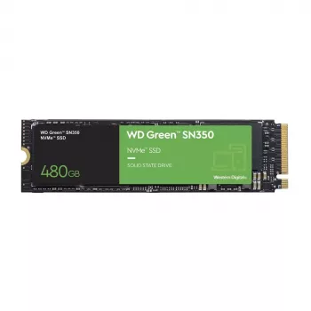 Western Digital WD Green SN350 480GB M.2 2280 PCIe NVMe SSD - luku 2400 MB/s, kirjoitus 1650 MB/s