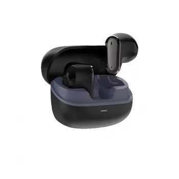 White Shark BLAZE-B GEB-TWS-201 True Wireless Bluetooth 5.1 -nappikuulokkeet latauskotelolla, IPX4 vesitiivis, kosketusohjaus, musta
