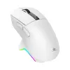White Shark GAWAIN-W langaton pelihiiri – 12000 DPI, 500mAh akku, 56g, valkoinen