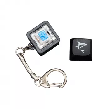 White Shark KEYCHAIN Promo Black mekaaniset kytkimet