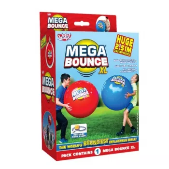 Wicked Vision Mega Bounce XL puhallettava pelipallo - 80 cm sateenkaari