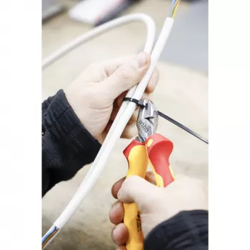 Wiha 43458 Professional electric sivuleikkuri 160 mm, DynamicJoint, punainen/keltainen