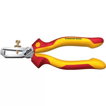 Wiha Professional sähköinen kuorintapihdit, enintään 10 mm², 160 mm, punainen/keltainen (Z55016006SB)