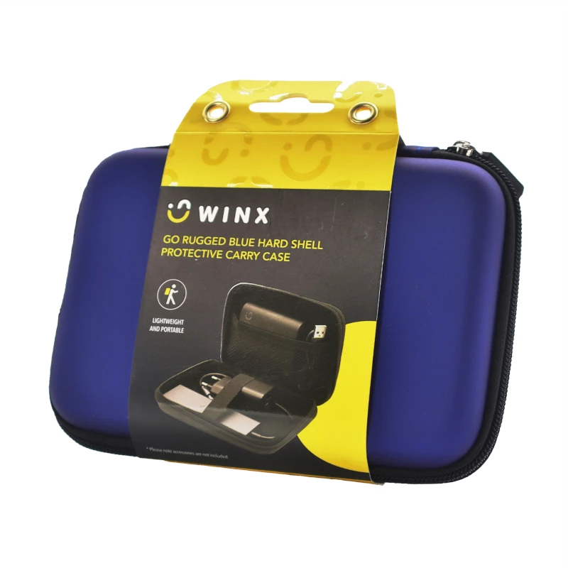 Winx Go kestävä kovakuorinen suojakotelo Nintendo Switch / OLED -konsolille - sininen