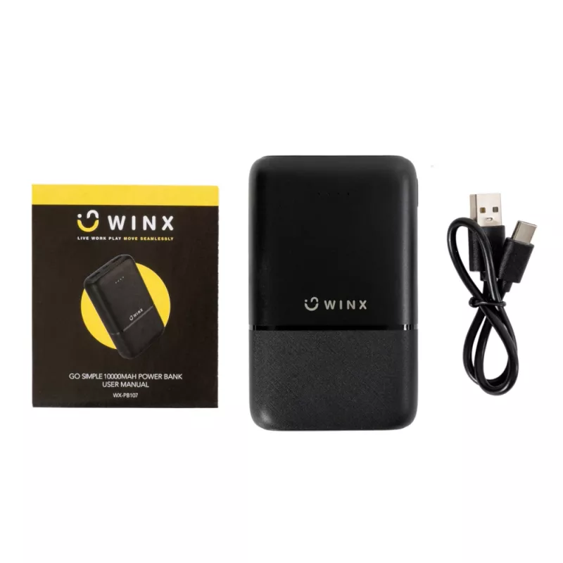 WINX GO Simple 10000mAh varavirtalähde